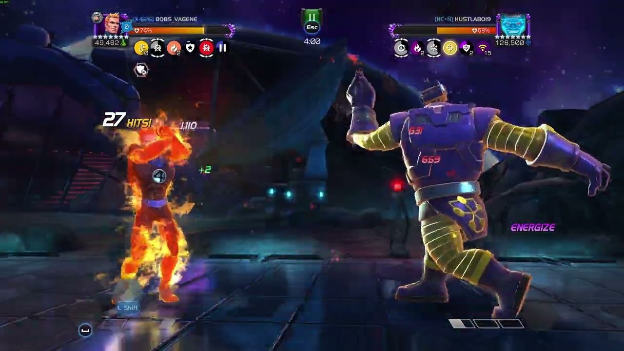 45 Zola with Human Torch