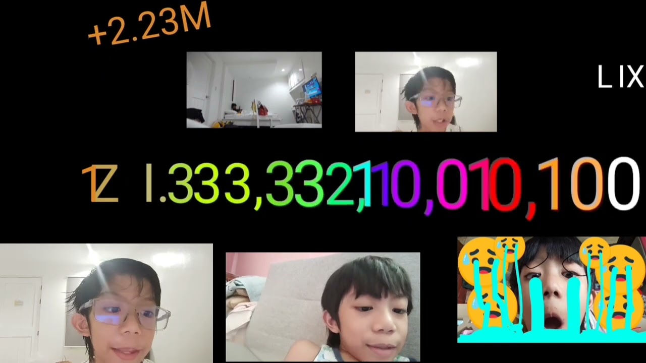 0 to 53.7M with 2 narys with sounds