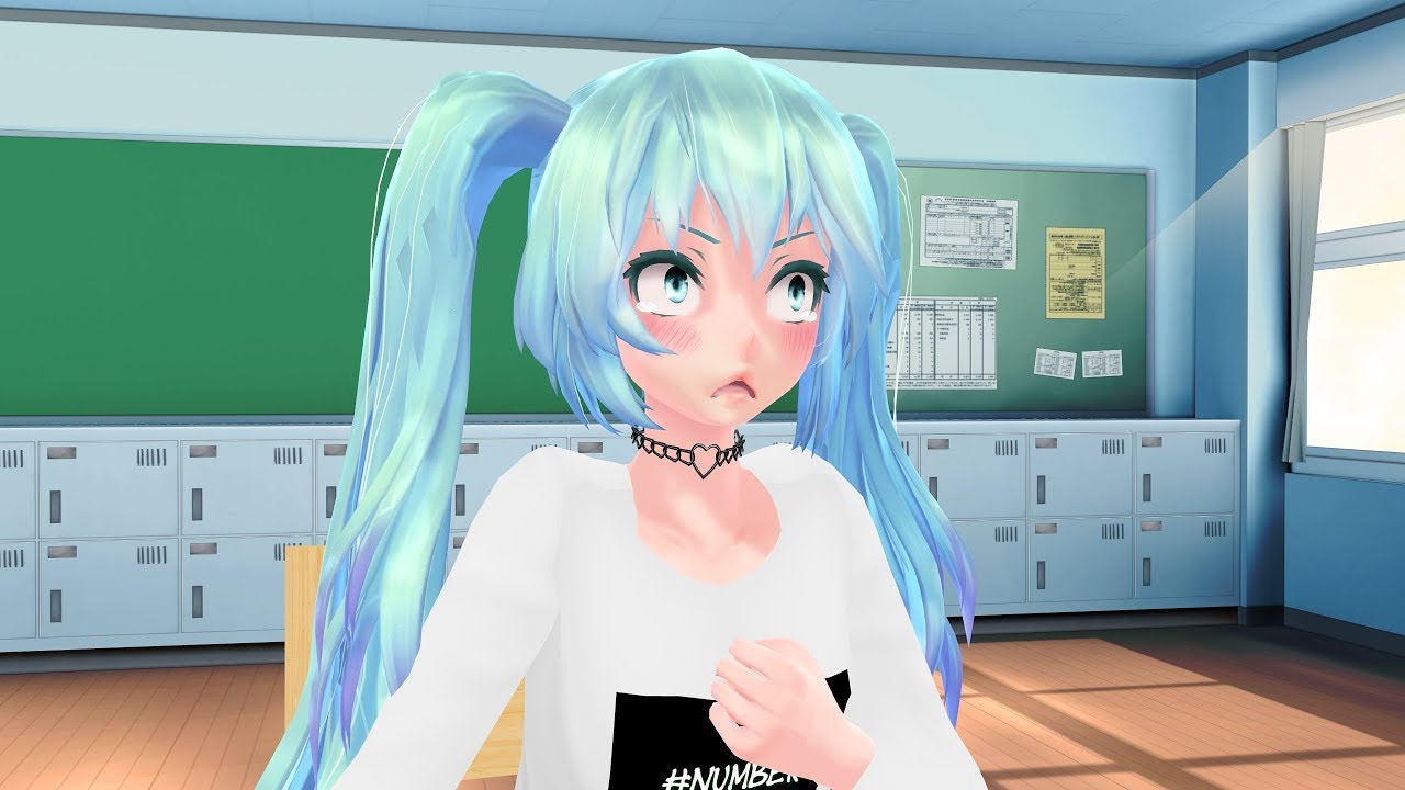 [MMD Anime Scene] Super Cute Tsundere + Original Motion DL