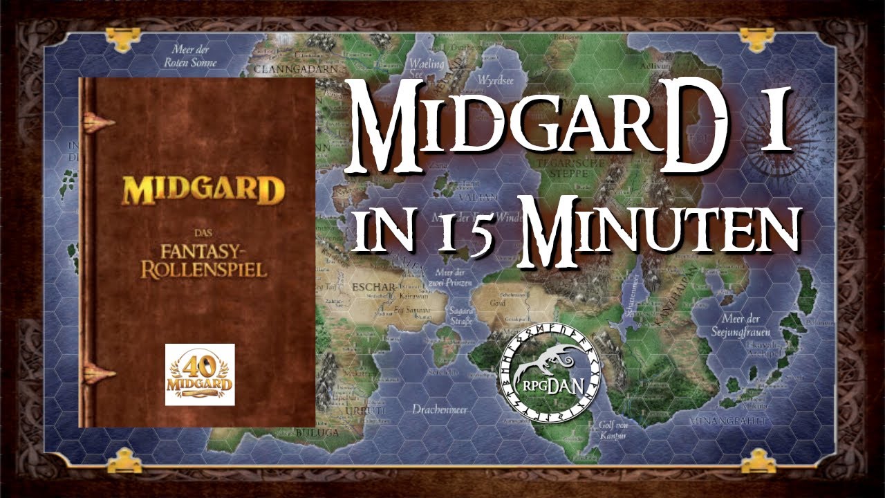 MIDGARD 1 in 15 Minuten vorgestellt! Das ÄLTESTE DEUTSCHE ROLLENSPIEL von 1981 |M1 |Review