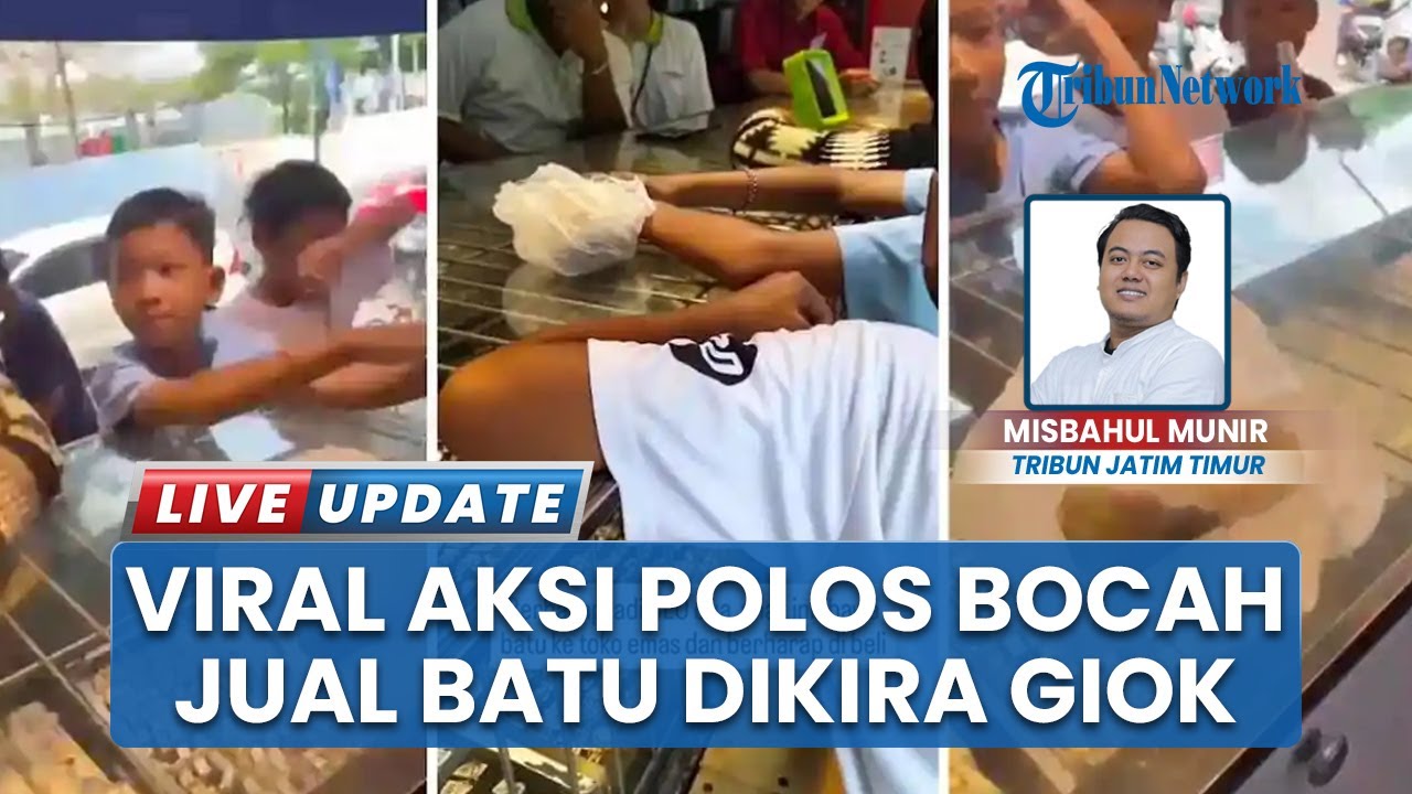 Terobsesi Drachin, 4 Bocah Bojonegoro Jual Batu Giok ke Toko Emas sampai Bikin Heboh: Sebongkah Batu