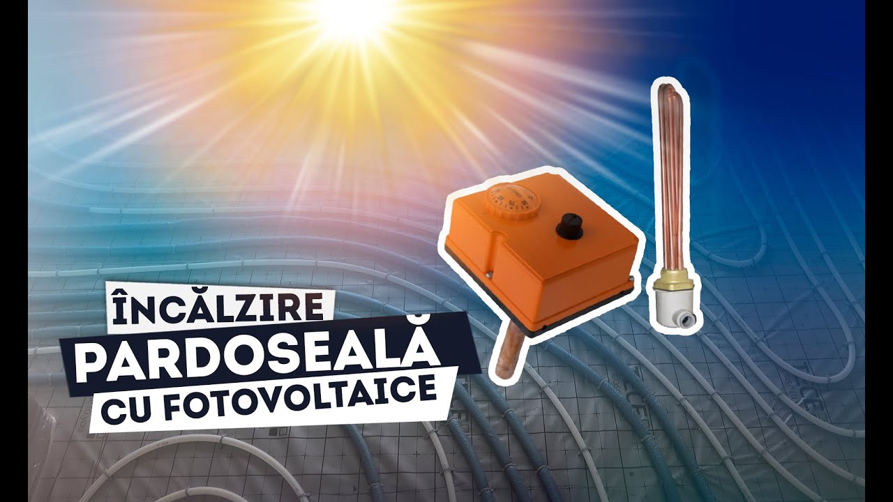 Incalzire pardoseala cu fotovoltaice
