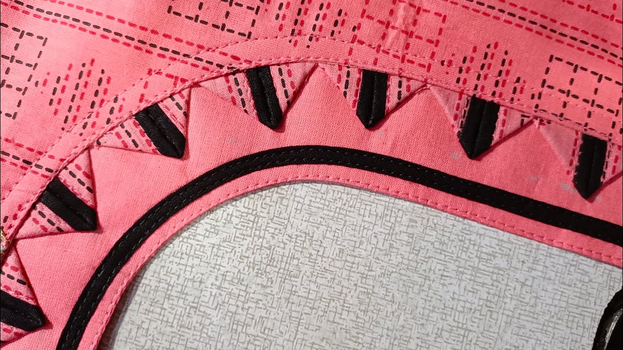 chudithar neck design cutting and stitching