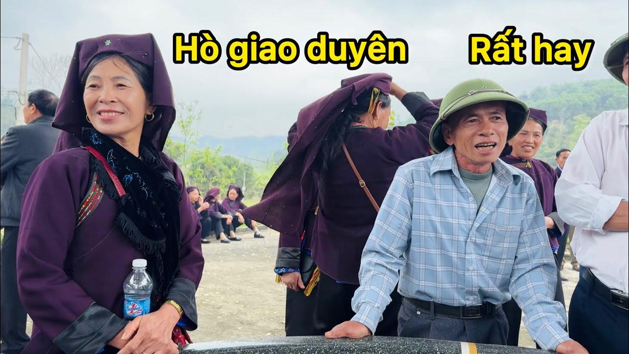 Hò giao duyên tình cảm đằm thắm rất hay hội xuân Quảng Lạc 5/1/2026