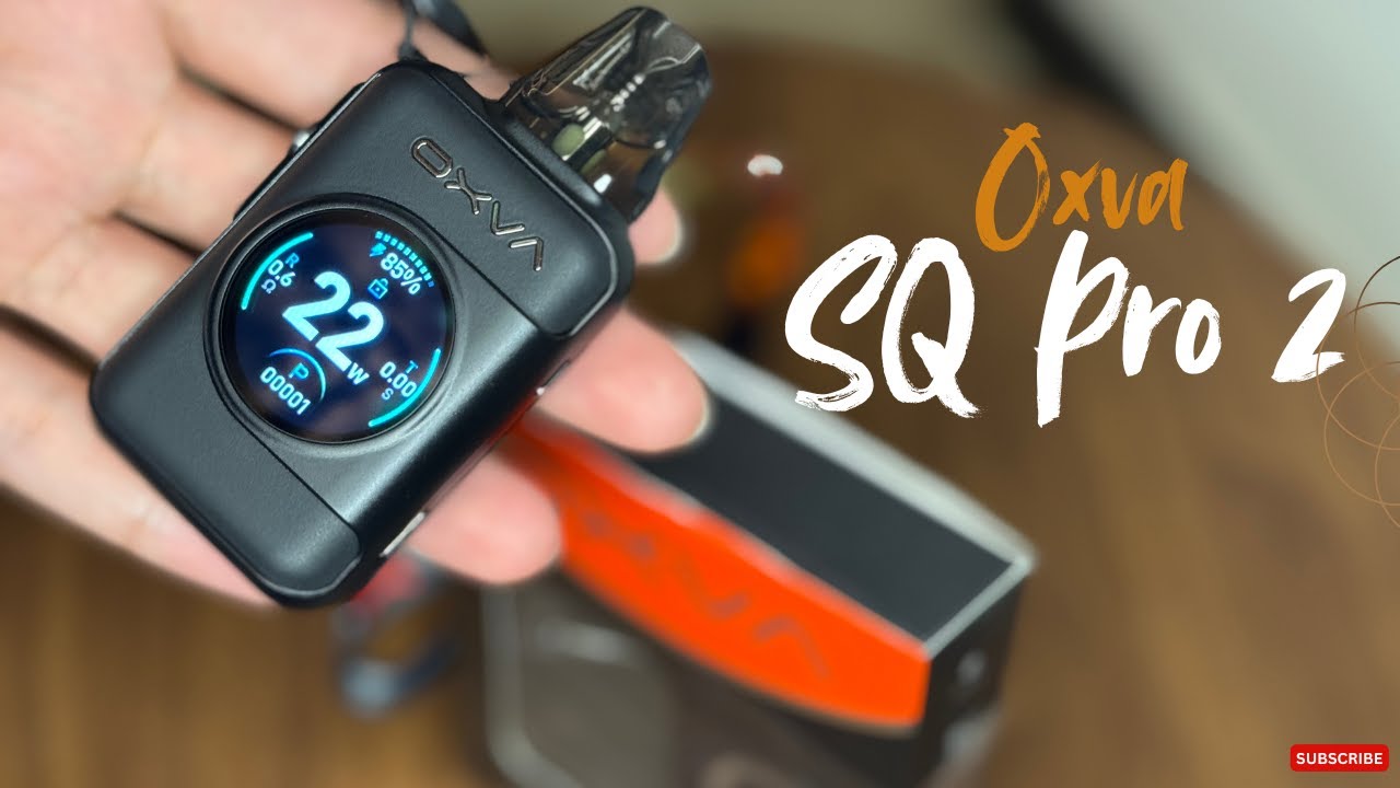 Oxva SQ Pro 2 | Black leather | Unboxing and Review