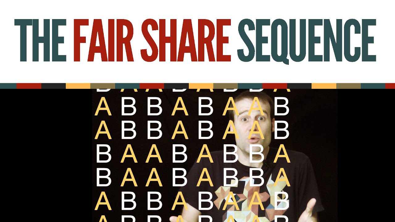 The Fairest Sharing Sequence Ever