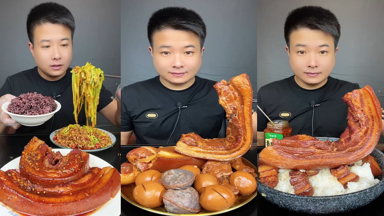 【ASMR】【MUKBANG】東坡肉 GIANT PORK BELLY | EATING SHOW | CHINESE MUKBANG | 食べ | 吃播 LOVE ASMR •JENNIE #52