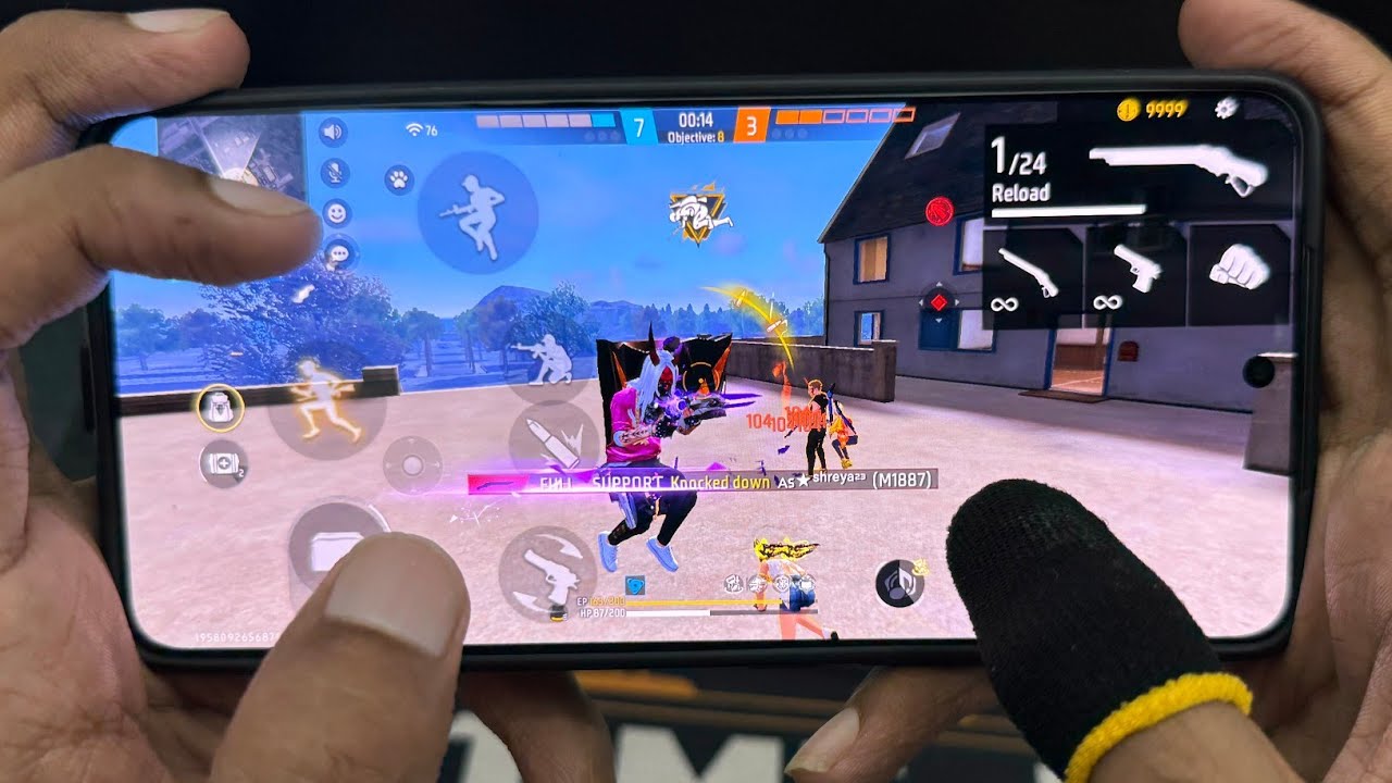 REALME Gt 7 UNBOXING 🎁 AND HANDCAM 📲 SETTINGS ⚙️ HUD + SENSI + DPI [ FREE FIRE HIGHLIGHTS ]