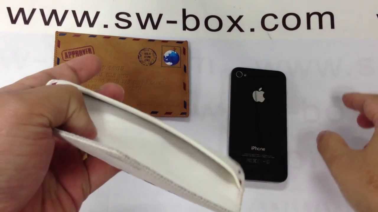 iPhone 4/4s case collection+review! (Retro Envelop Style Postcard)