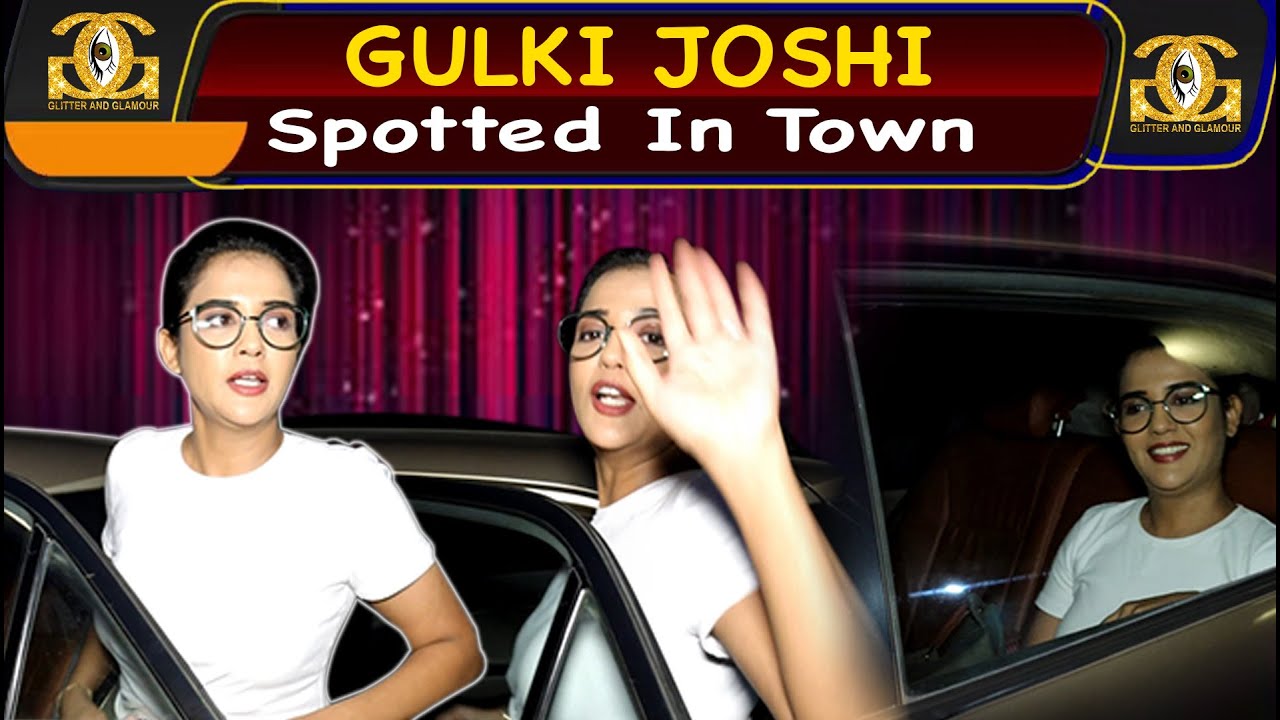 Gulki Joshi looks refreshing in white crop top and loose-fitting pink trousers  with Colourful shoes