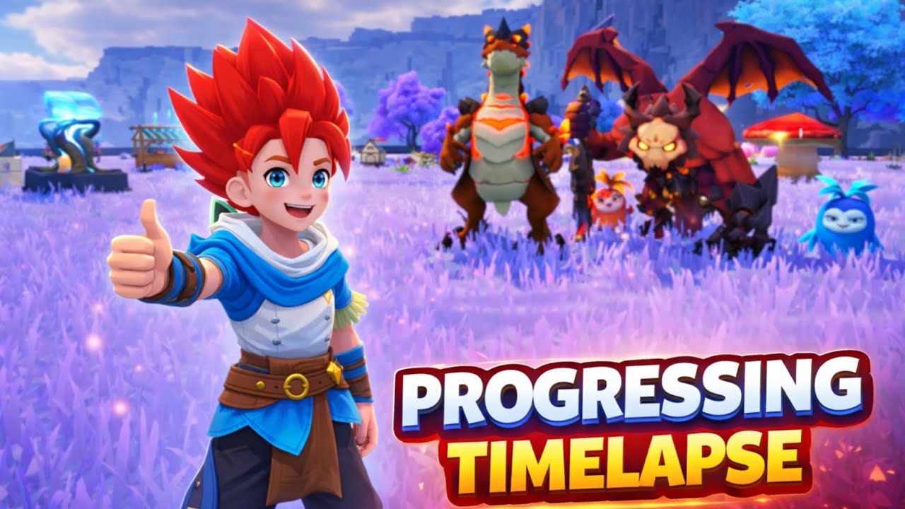 Progressing Timelapse in Lightus | From Beginner to Stronger | Lightus Mobile Gameplay