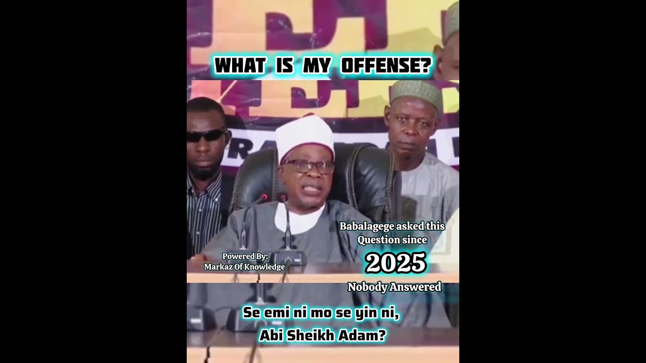 KINNI ESE MI GAN - BABALAGEGE N BI YIN Babalagege asked them to specify his offense