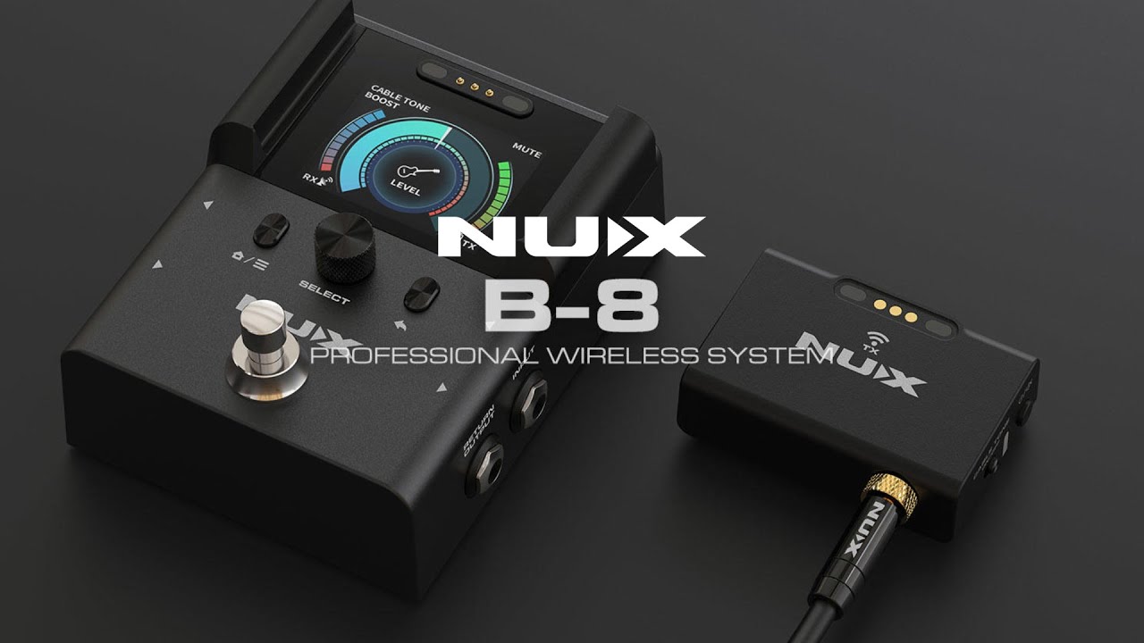 BRAND NEW | NUX B8 2.4GHz Guitar Wireless System