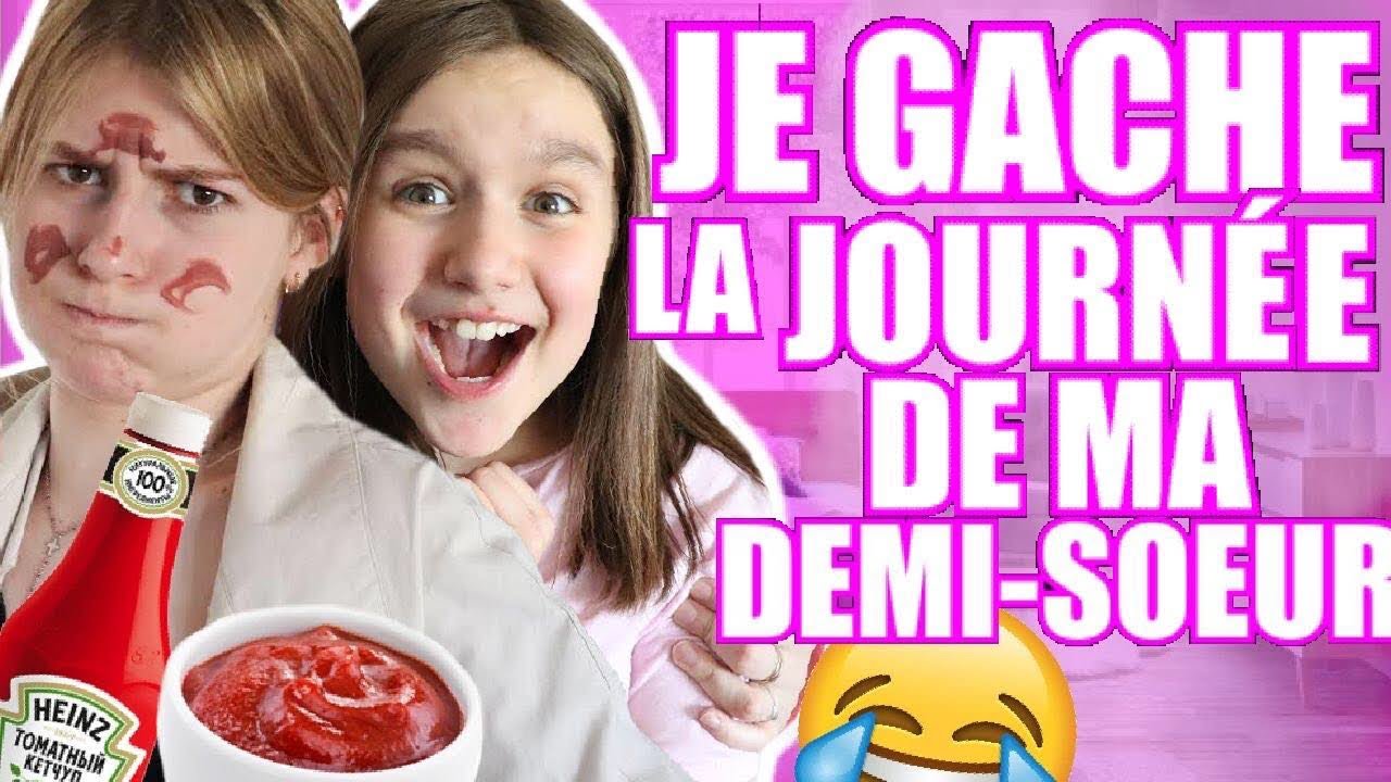 JE GÂCHE LA JOURNÉE DE MA DEMI-SŒUR ! [PRANK STORY HUMOUR]