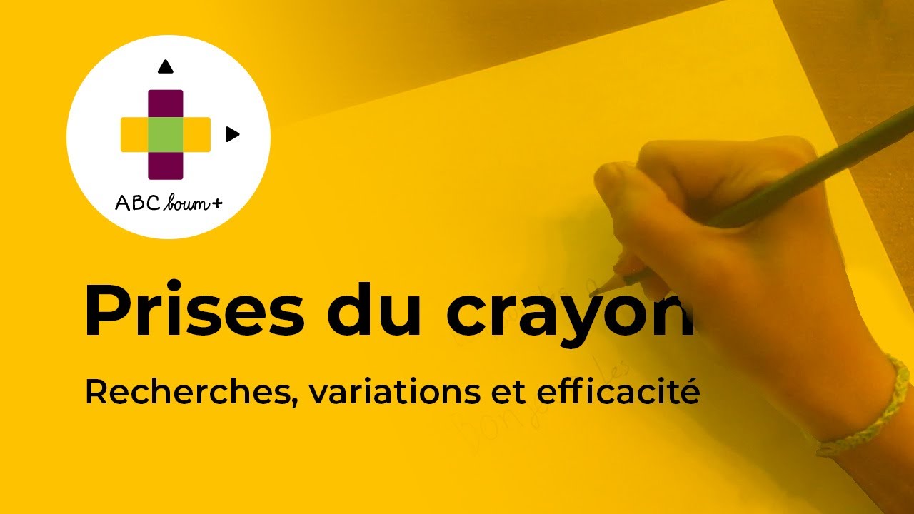 Prises du crayons | recherches, variations et efficacité