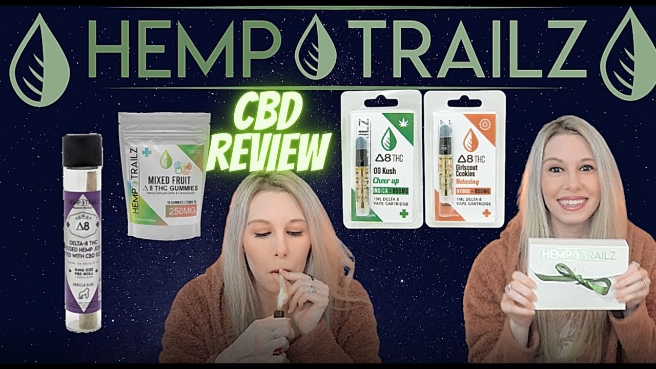 Hemp Trailz CBD Unboxing | Hazy Hula Reviews