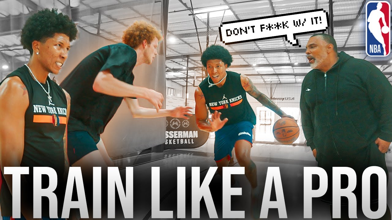 WHAT AN NBA PLAYER'S WORKOUT LOOKS LIKE! MARJON BEAUCHAMP’S OFF SZN WORKOUT W/ THE GUARD WHISPERER!