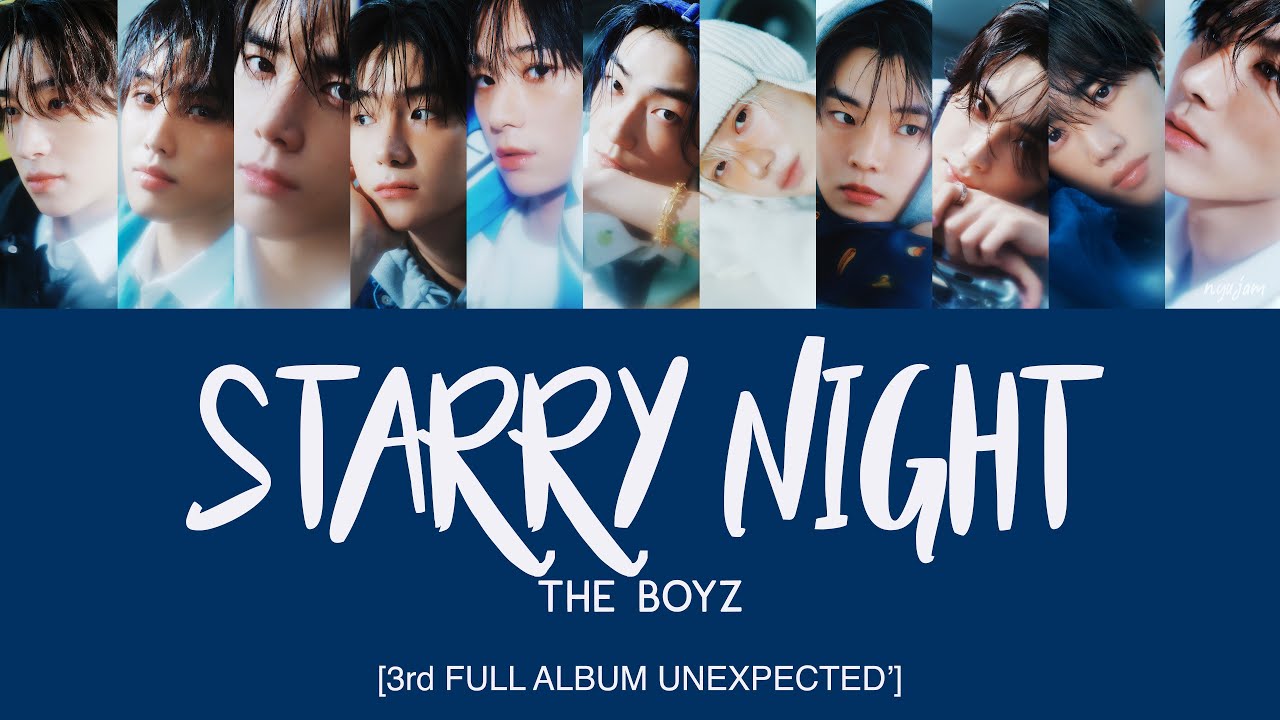 THE BOYZ (더보이즈) -  Starry Night [Han|Rom|Eng Lyrics] [POR]