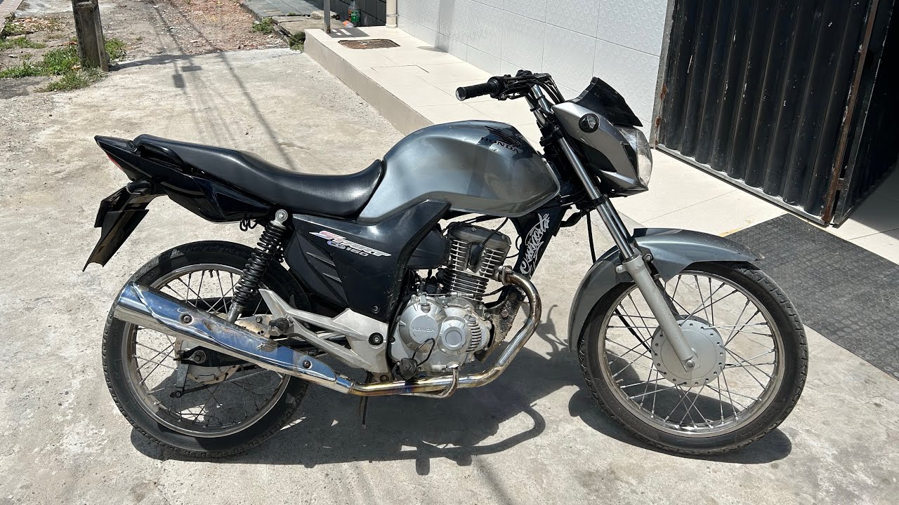 ESCAPE ESTRALADOR DE LATA NA START 160 SEM RETROVISOR