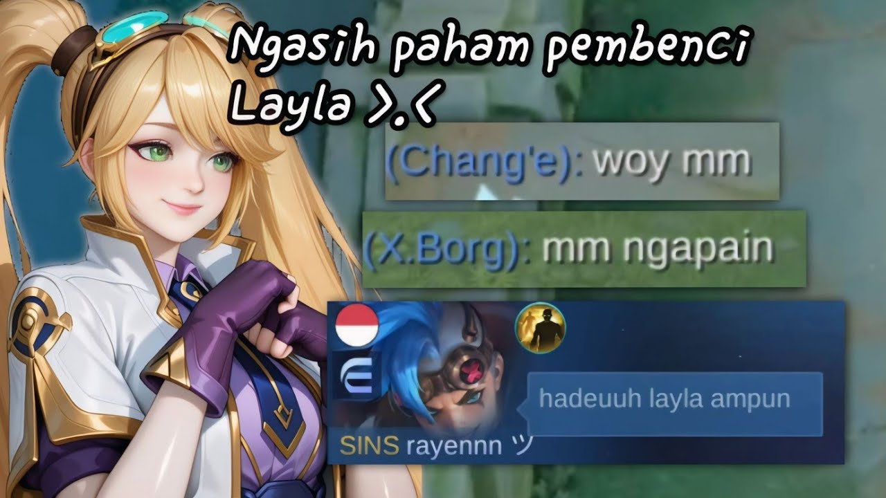 SOLO PICK LAYLA SIAP SIAP GK DIPEDULIIN SAMA TIM SENDIRI😁 SUKA YA LIAT LAYLA DI LOCK? LIAT ENDINGNYA