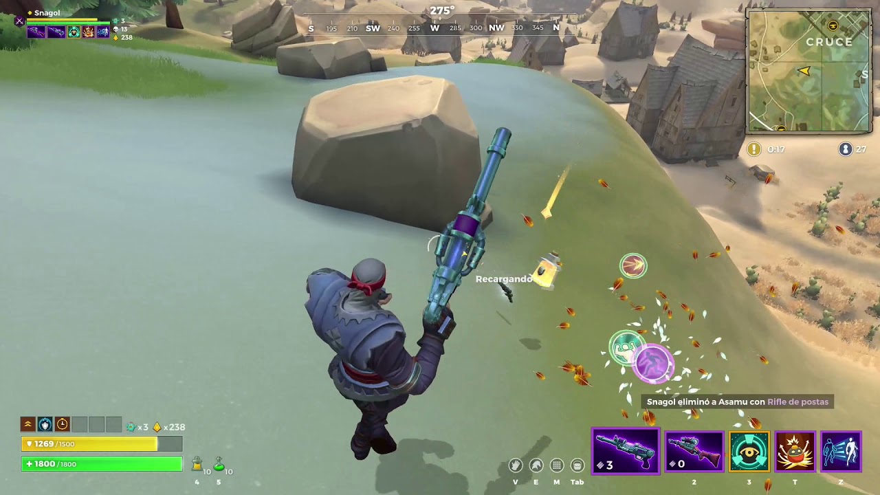 Realm Royale Solo vs Squads 28 Kill THE ASSASIN t1 Snagol
