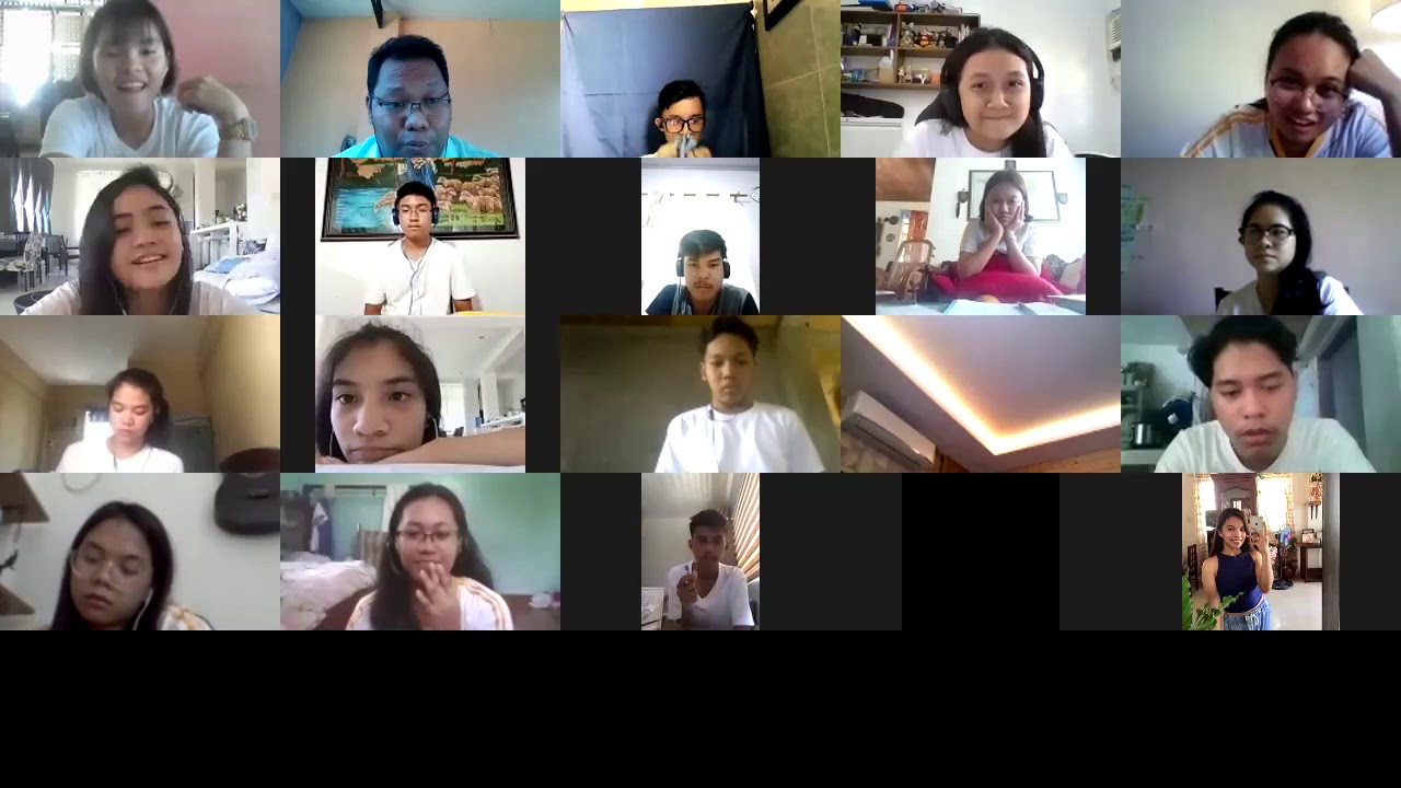 August 25, 2020 Grade 10 Public Speaking Zoom Class