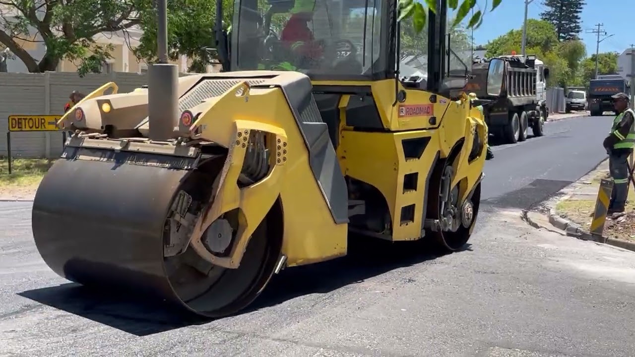 Tarring our road in Milnerton for the first time in over 30 years 
