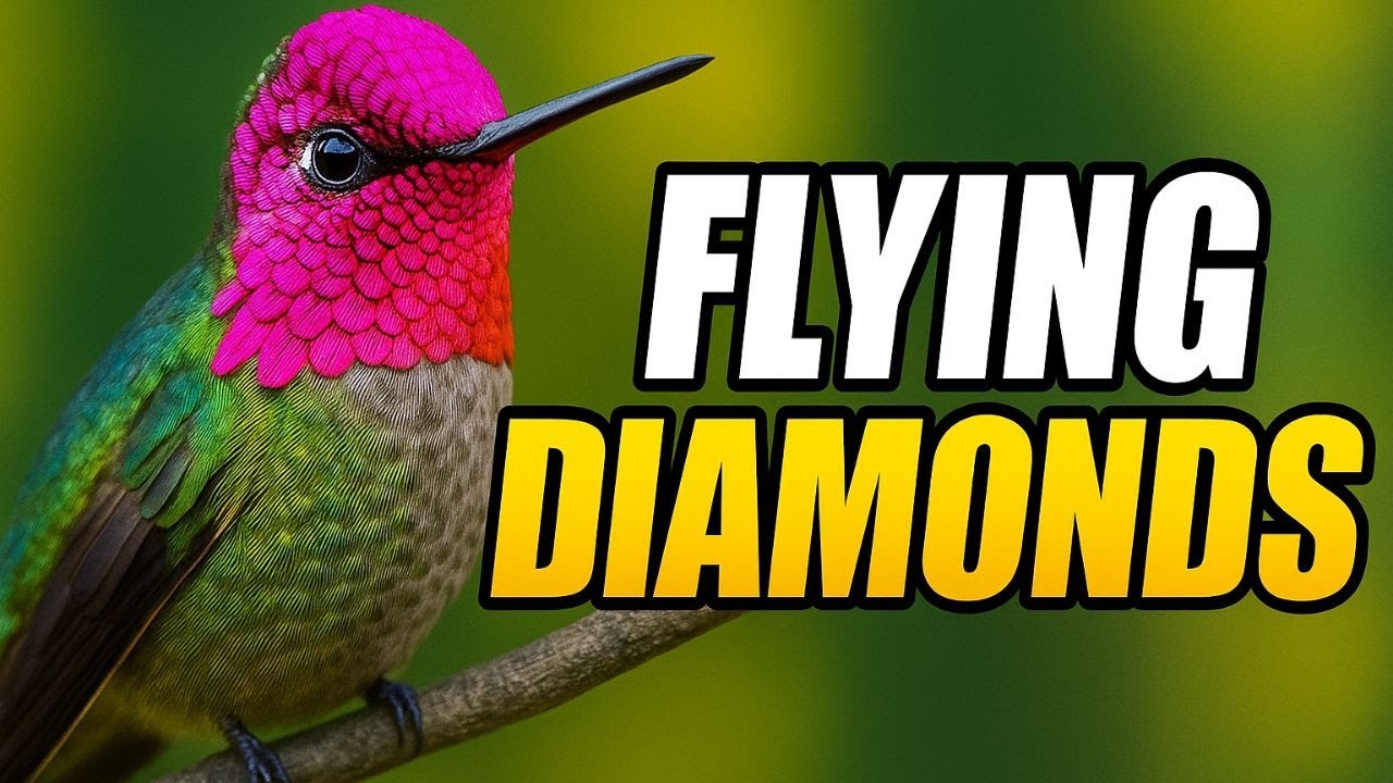 THESE 9 HUMMINGBIRDS ARE MORE COLORFUL THAN ANY RAINBOW ON EARTH