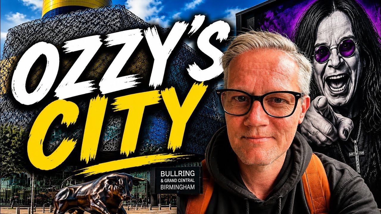Our first EXTREME DAY TRIP | Edinburgh to Birmingham | Ozzy Osbourne Tribute and a BULLRING!