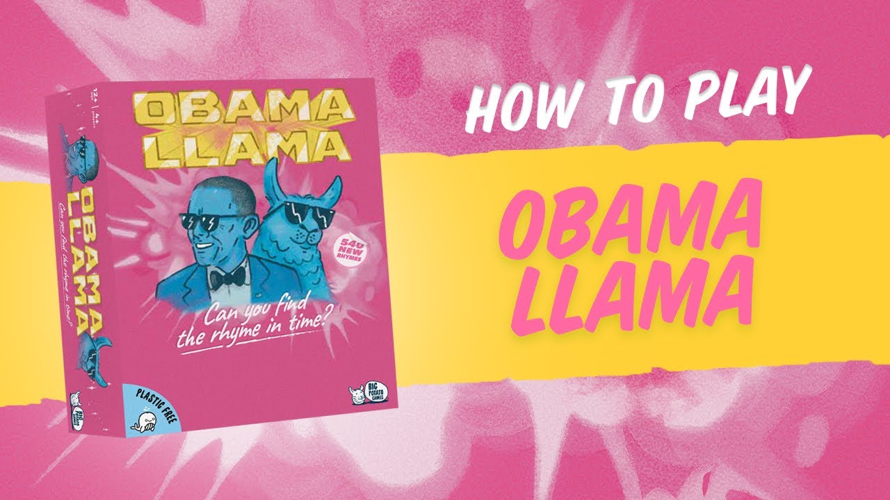 How to play: Obama Llama (UK Edition) - The Celebrity Rhyming Party Game