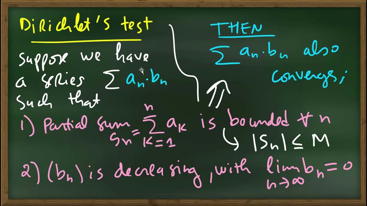 Dirichlet test series