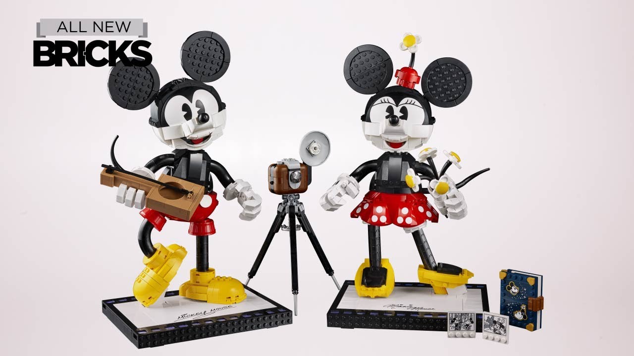 Lego Disney 43179 Mickey Mouse and Minnie Mouse Speed Build for 18+