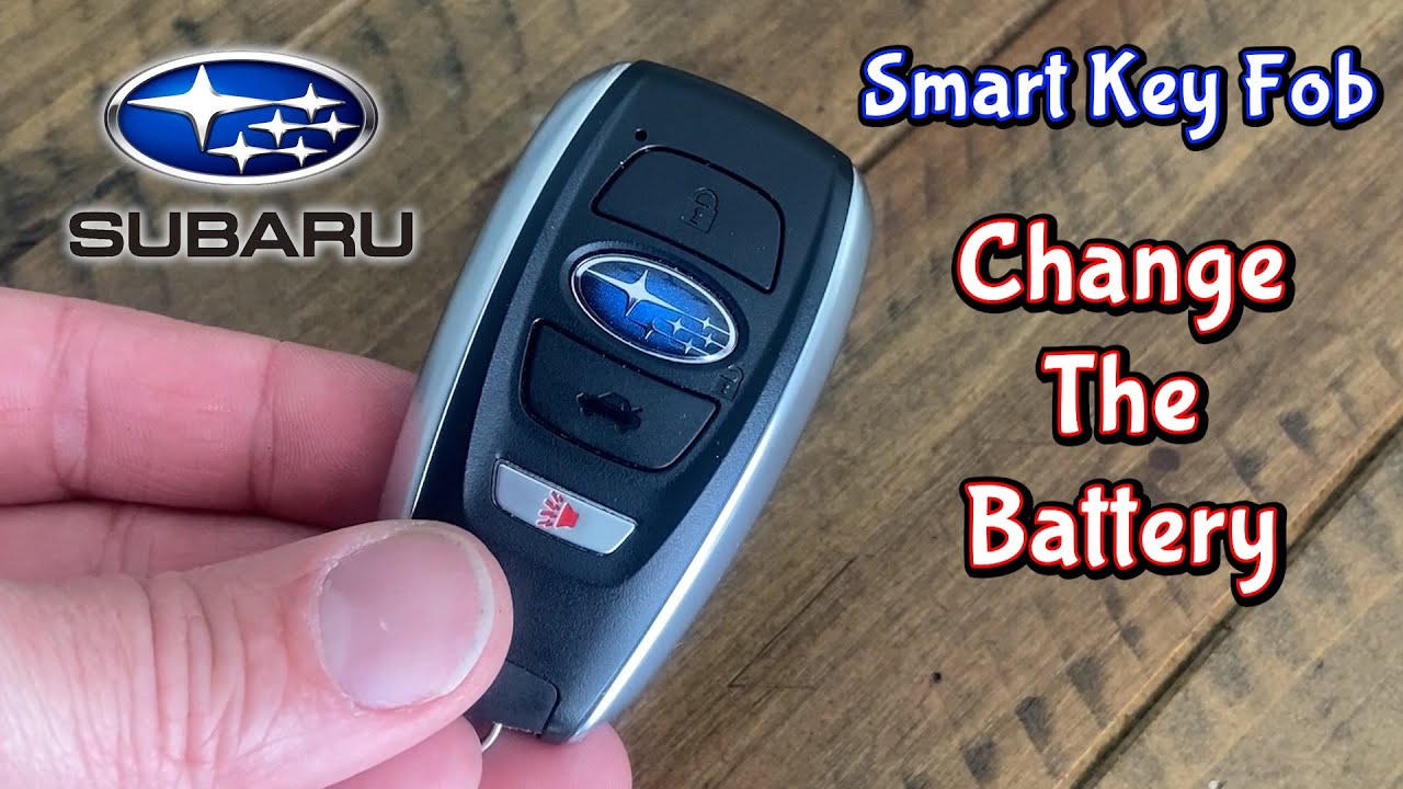 Замена батареи брелока SUBARU Outback / Forester / Impreza своими руками &mdash; смарт-ключ &mdash; Ascent и ...