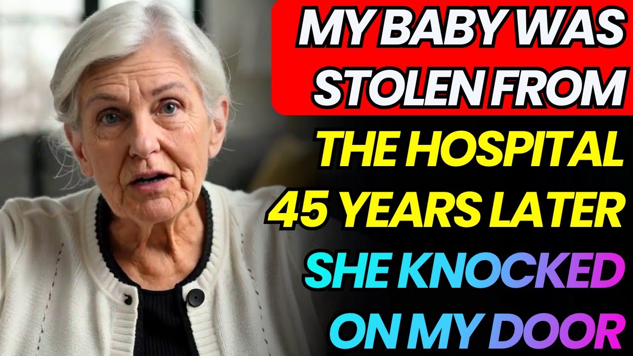 My BABY Was STOLEN from the Hospital | 45 YEARS Later SHE Knocked on My Door Real Grandma Story