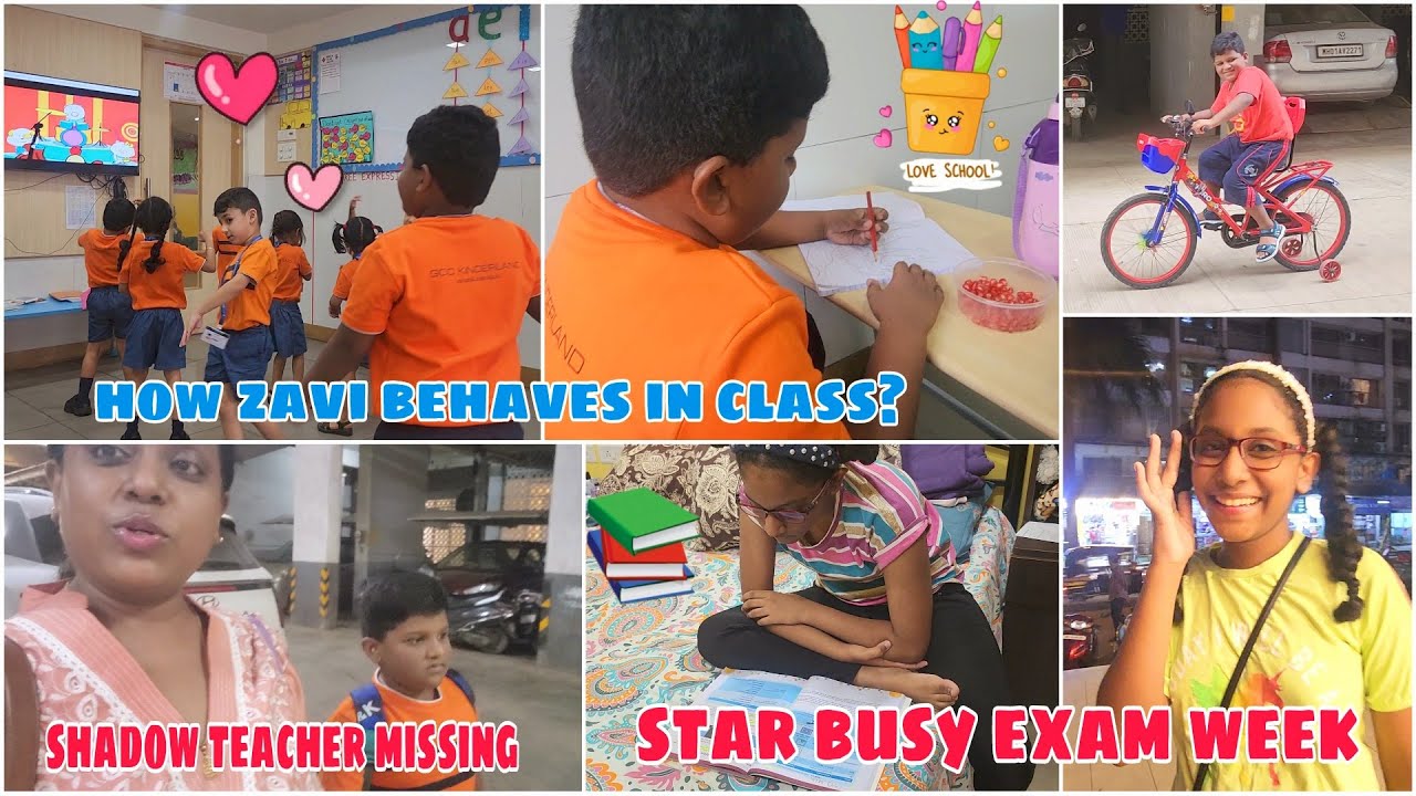 A *SUPER BUSY* Week In Our Life😊 Star Exam Week Vlog 📖 I Became A Shadow Teacher For Zavien🧑