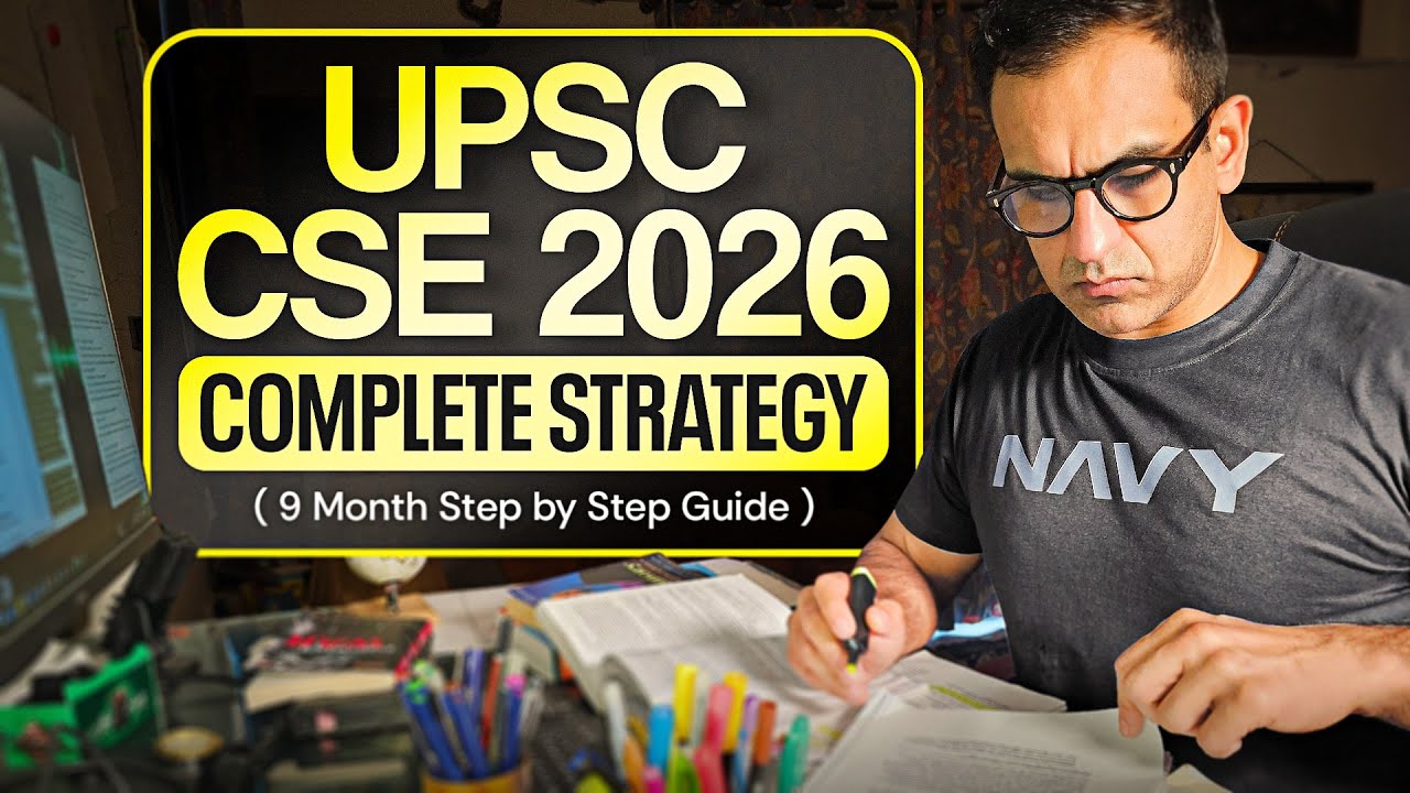 *WINNING* Strategy for UPSC 2026 by Ravi Kapoor Ex- IRS | 9 Month Step by Step Guide