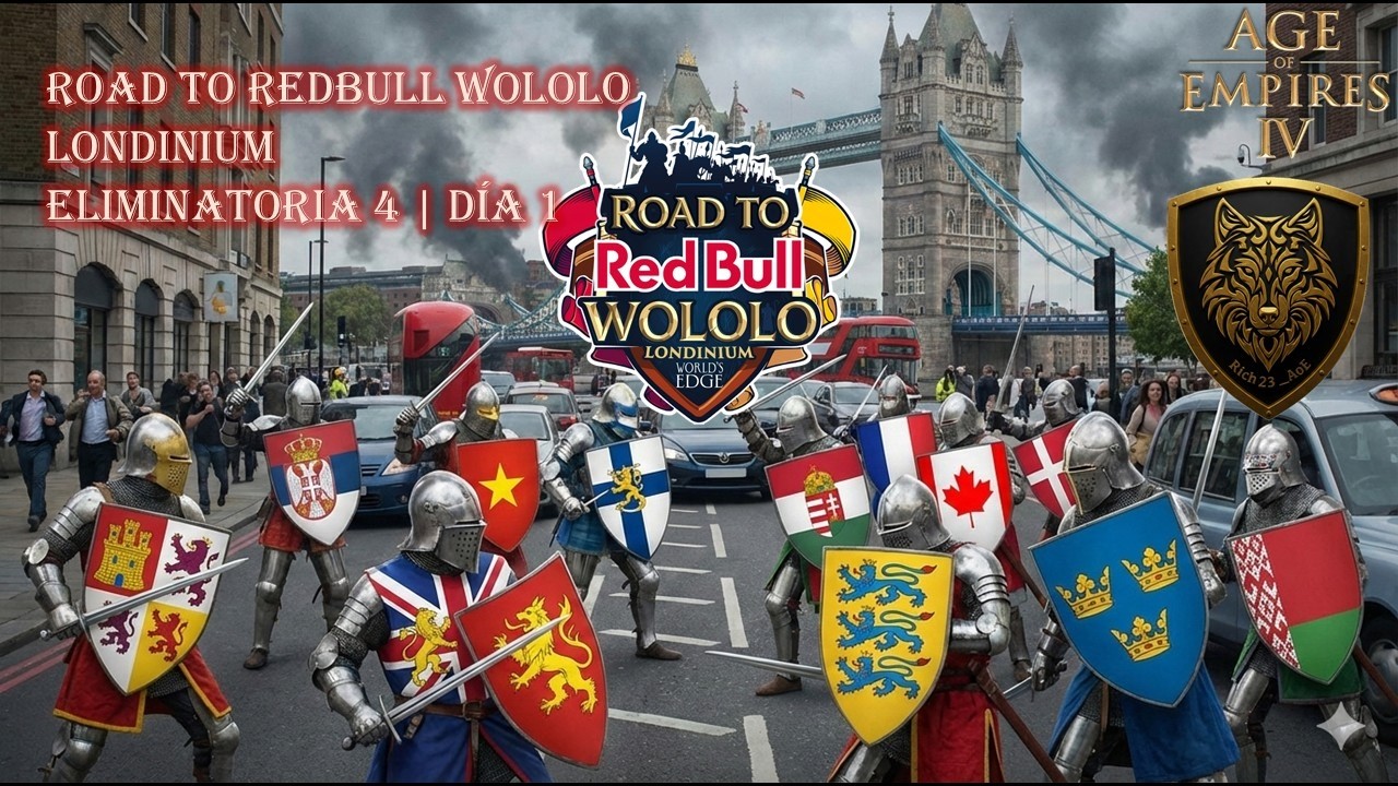 Road to Wololo: Londinium | Eliminatoria 4 | Día 1 | !Redes | !RtW | !Bracket | @EGCTV_Official