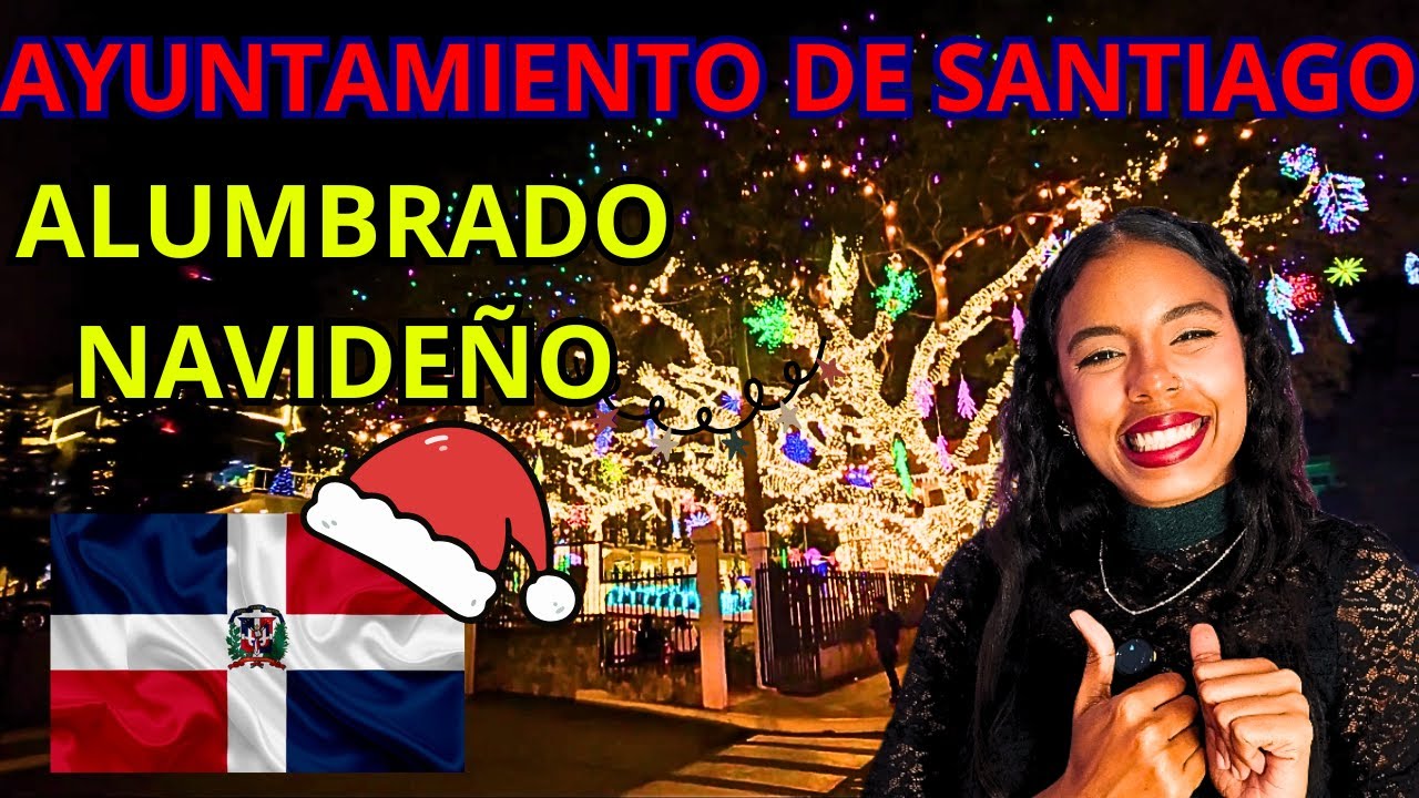 ¡Wao!_El_mejor_video_de_la_iluminación_del_Arbolito_Navideño_del_Ayuntamiento_de_Santiago_