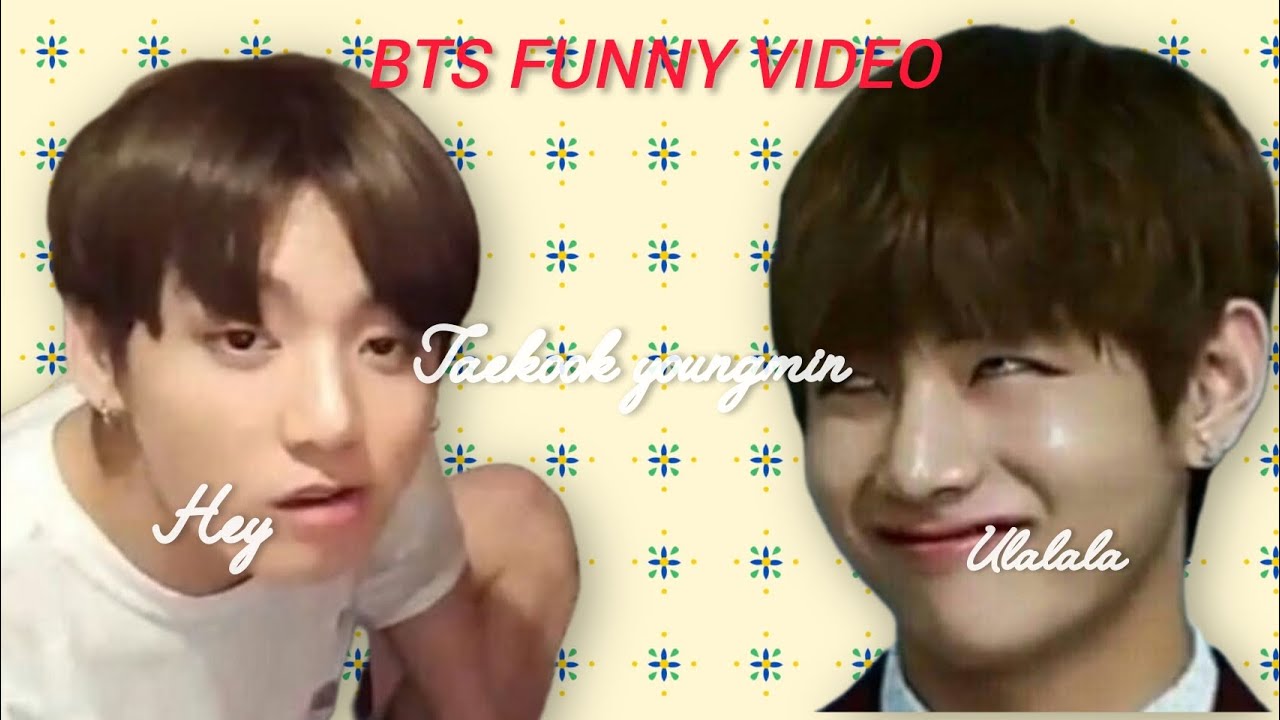 Bts funny video #taekook #editing 