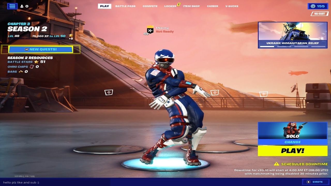Fortnite lobby dance for tiktok!
