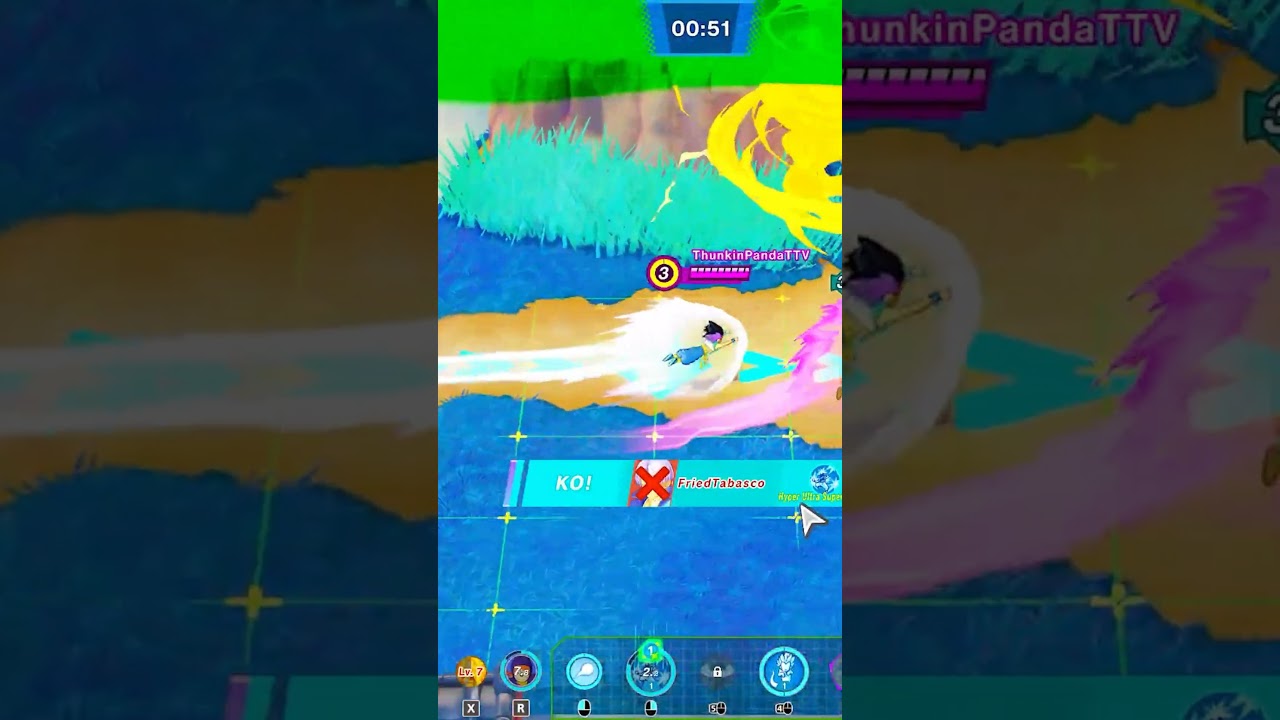 Я был в одном неудачном старте от вылета #dragonballgekishinsquadra #gameplay #dragonball