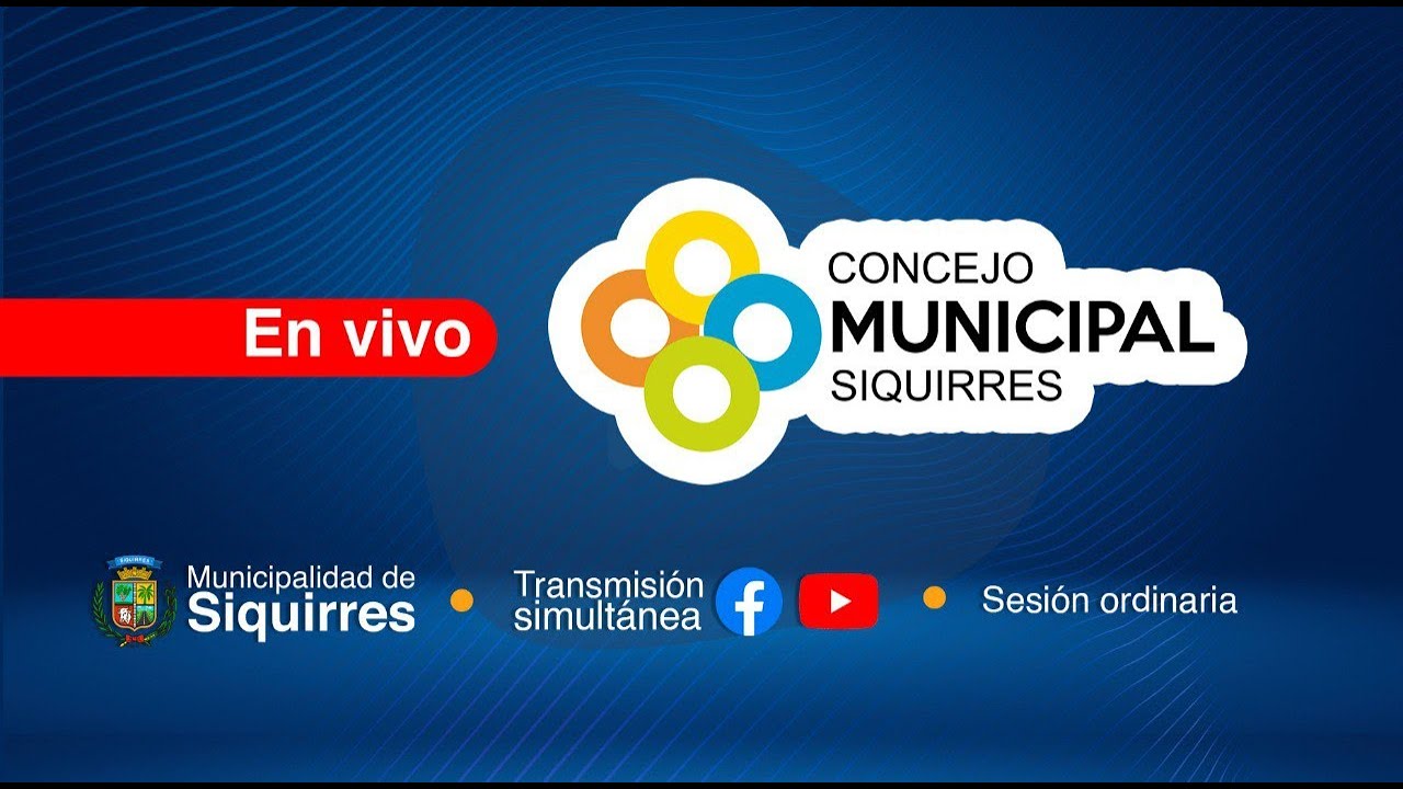 🔴 En Vivo | Sesión ordinaria Concejo Municipal de Siquirres, 30 Diciembre 2025