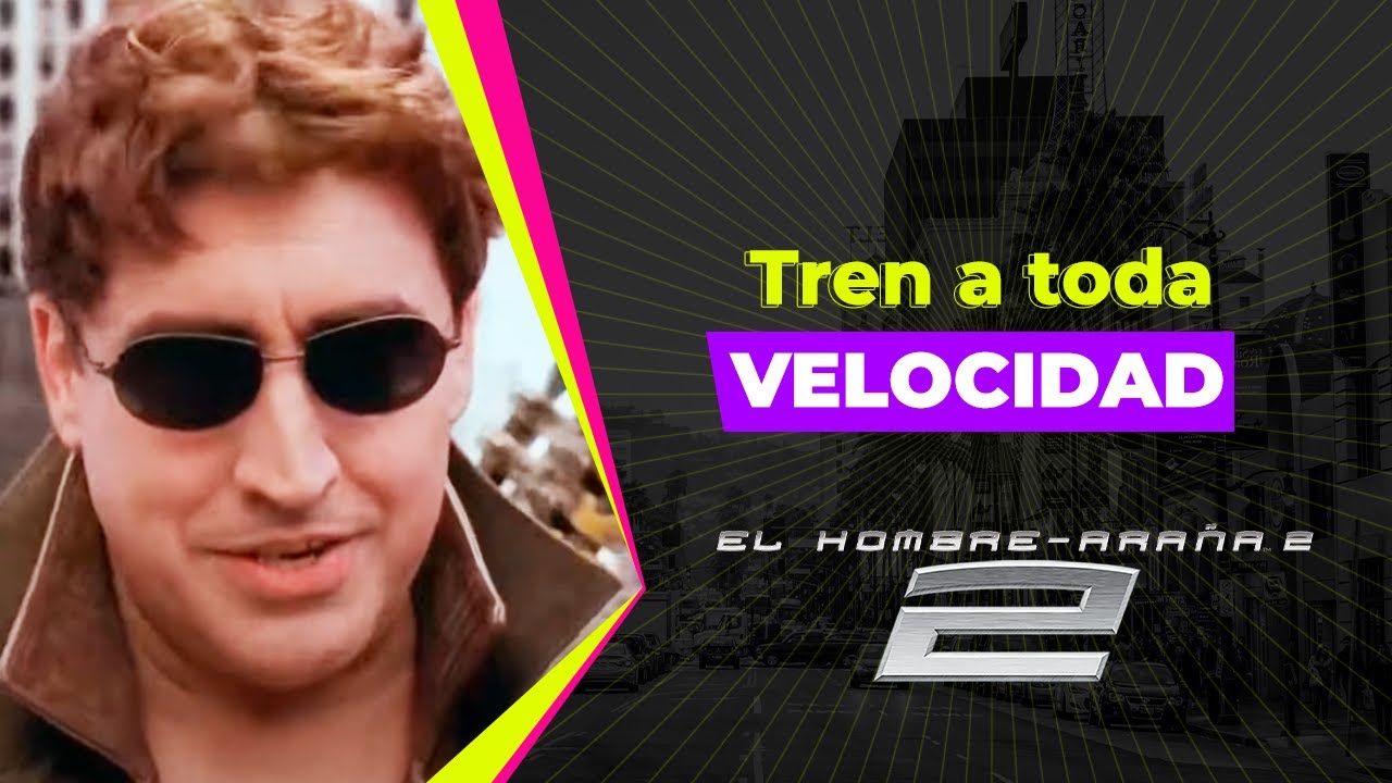 Tren a toda velocidad | Spider-Man 2 | Hollywood Clips en Español