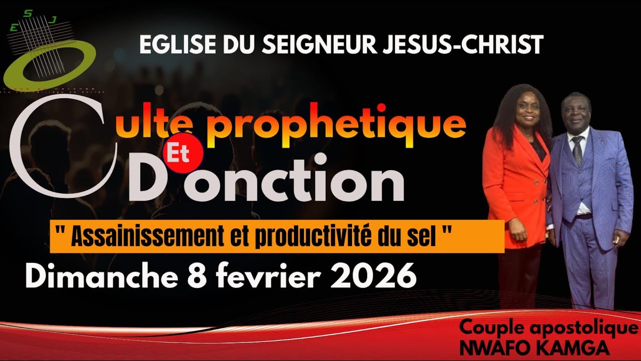 CULTE : Assainissement et productive du sel avec le Couple Apostolique Nwafo Kamga