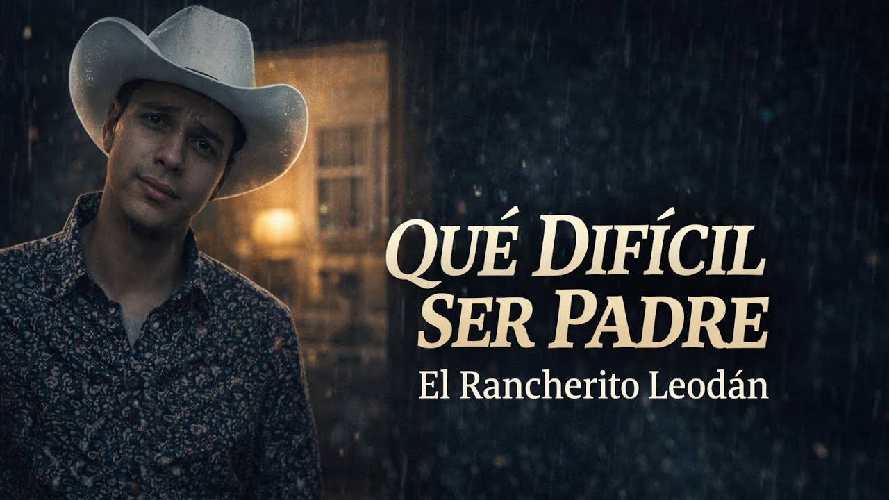 QU&Eacute; DIF&Iacute;CIL SER PADRE - EL RANCHERITO LEODAN 