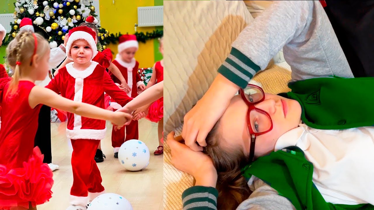 🚑 DE URGENȚĂ am luat COPIII acasă 😷 Serbare lui Nikolas la GRĂDI 🎅Moș Nicolae pe STIL VECHI 🎉