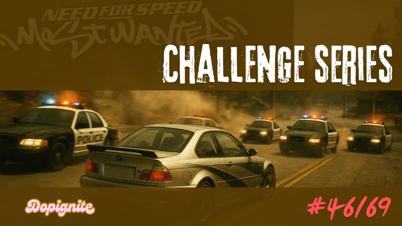 NFS mw | Most wanted 2005 | Challenge Series #46 | Evade | Full Video