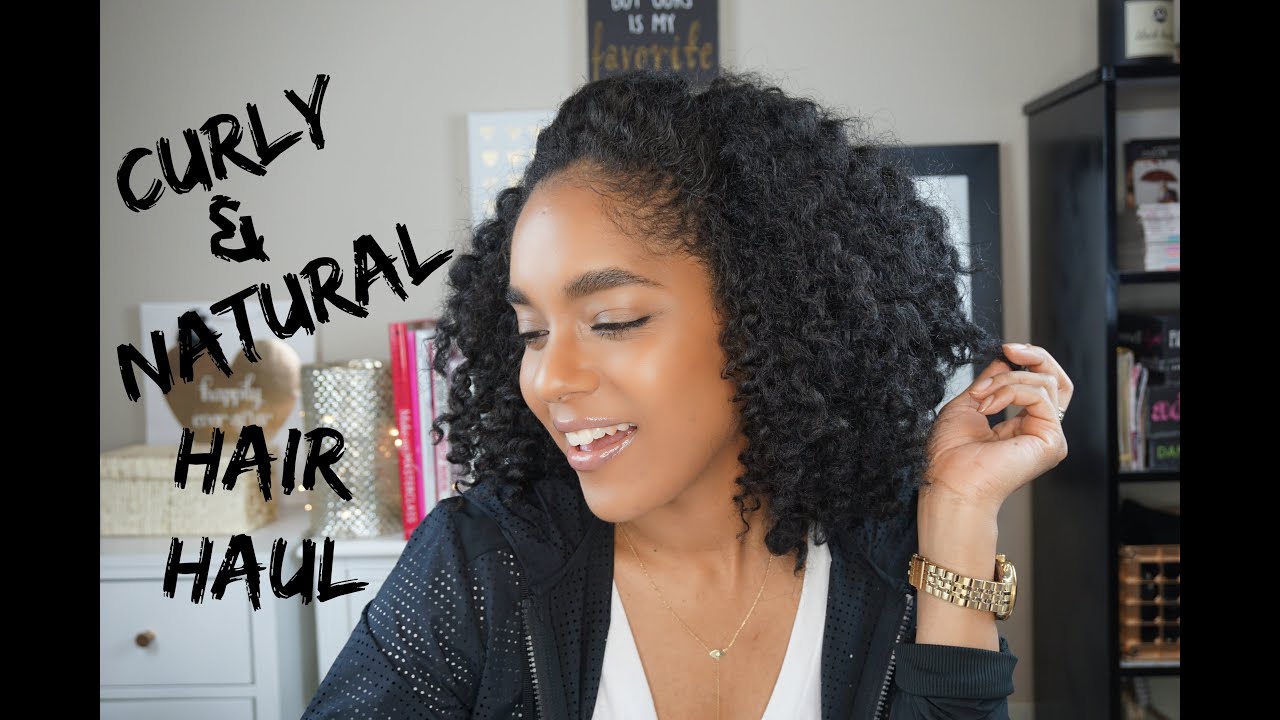 HUGE Curly and Natural Hair Haul!