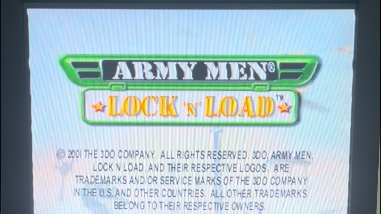 Army Men Lock N Load - Playstation