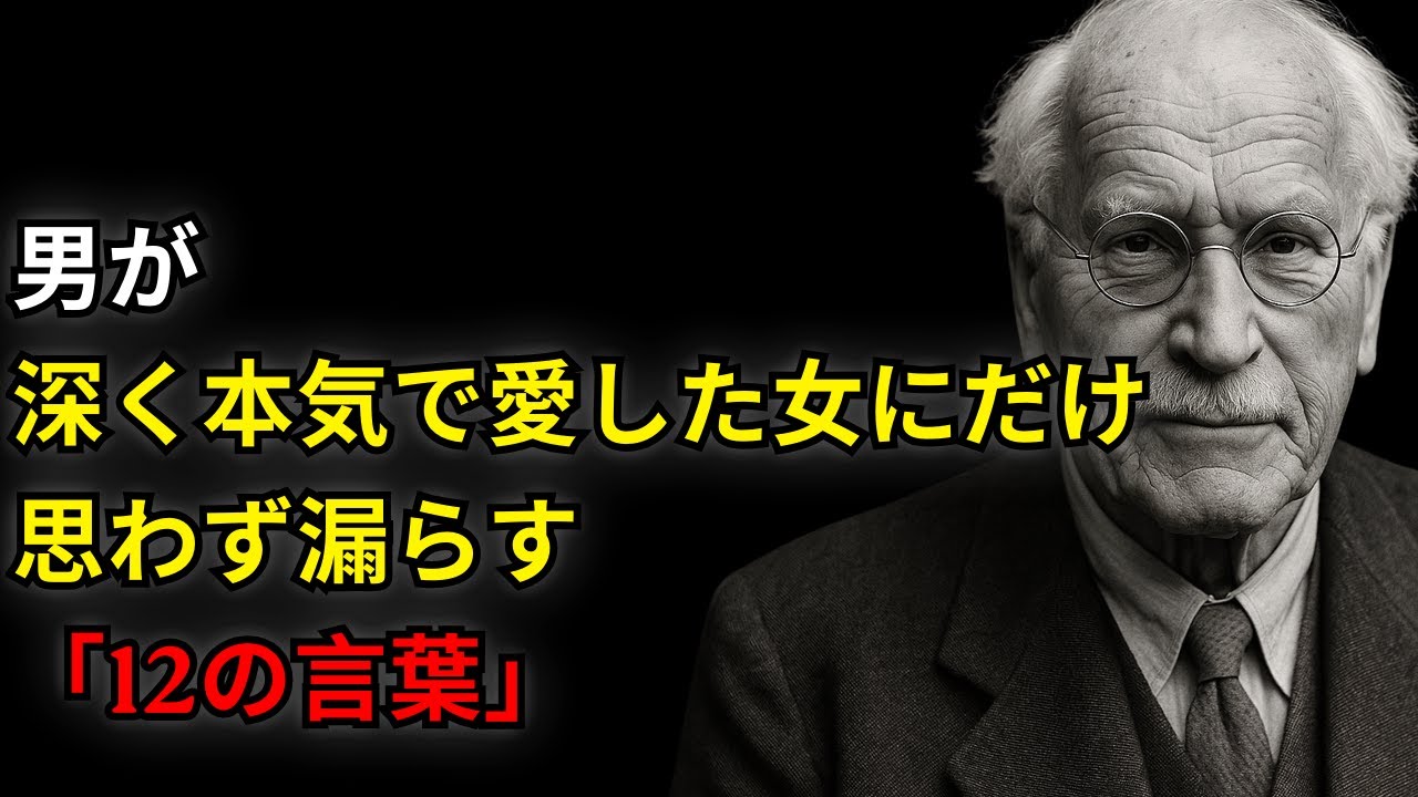 男が「深く本気で愛した時」にだけ口にする12の言葉｜カール・ユング